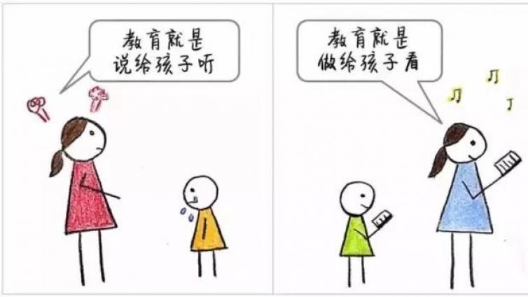 10张图告诉你普通父母与智慧父母的巨大差别，你是哪一种？